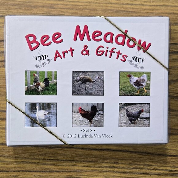 Four Boxes of Blank Notecards (48 total) with Birds and Butterflies - Picture 3 of 9